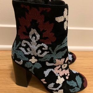 Rebecca Minkoff Black Bojana Stretch Leather Boots